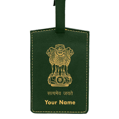 Customized Passport Holder Cover Travel Wallet Case-INDIAN PASSPORT STYLE-MULTICOLOR