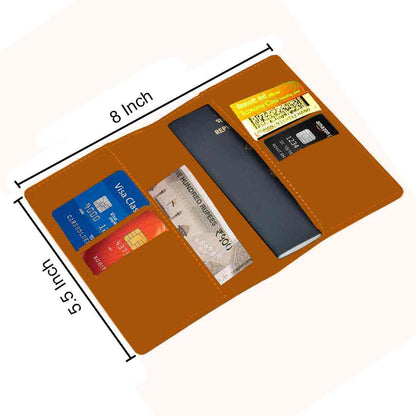 Customized Passport Holder Cover Travel Wallet Case