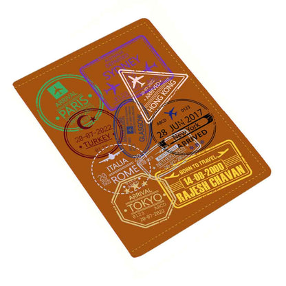 Personalized Passport Cover