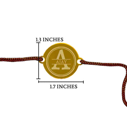 Customized Rakhi With Name For Your Brother
