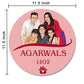 Personalized Round Name Plate Design