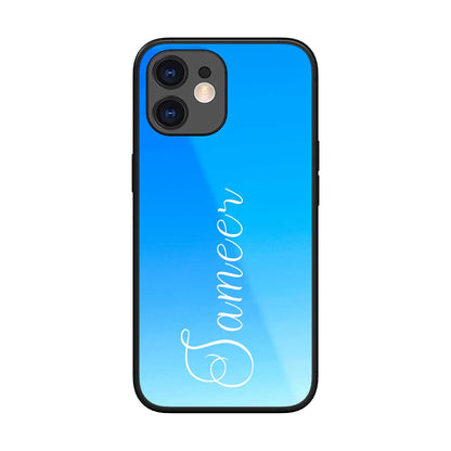 Custom iPhone 11 Cover Case with Name Blue Cover Phone Case