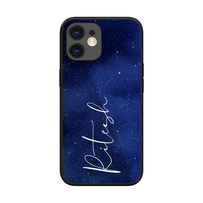 Custom iPhone 11 Back Case Mobile Back Cover with Calligraphy Name 
