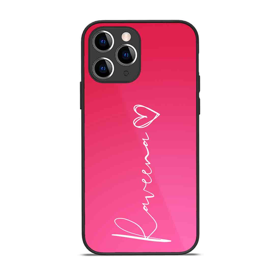 Custom Phone Cases iPhone 11 Pro Mobile Cover With Signature Calligraphy Name