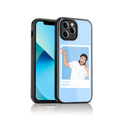 Custom iPhone Photo Phone Case iPhone 11Pro Back Case With Image - Cartoonize Photo
