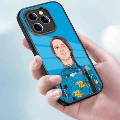 Personalized Photo Phone Back Cover Blue iPhone 11 Pro Back Case