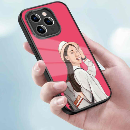 Custom Pic Print on Mobile Cover Pink iPhone 11 Pro Case Nutcase