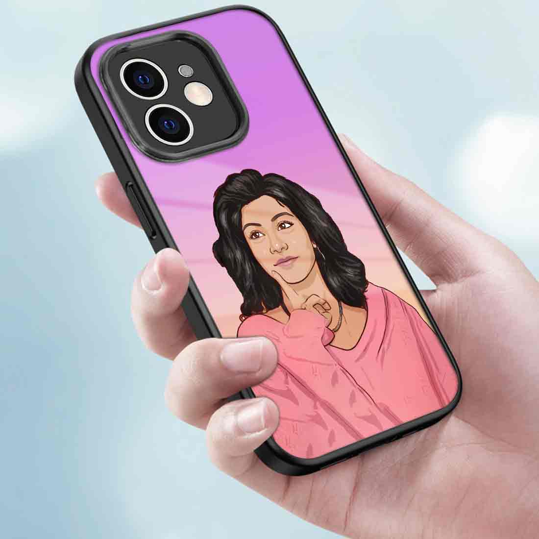 Back Cover Customization Custom Phone Cases with Pictures iPhone 12 Back Cover | Nutcase