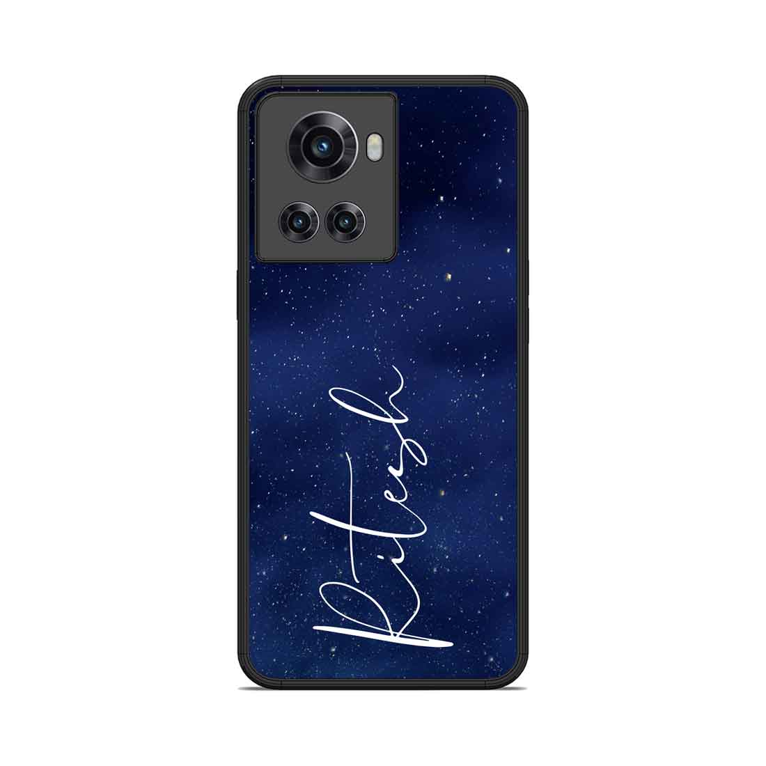 Personalized Mobile Cover Oneplus 10R Backcover Case With Calligraphy Name