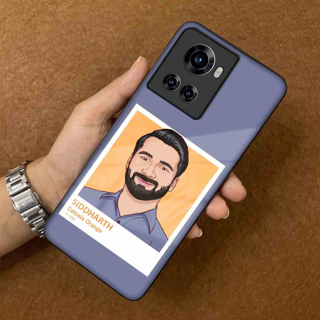 Personalized Mobile Cover With Photo Custom Oneplus 10R Back Cover