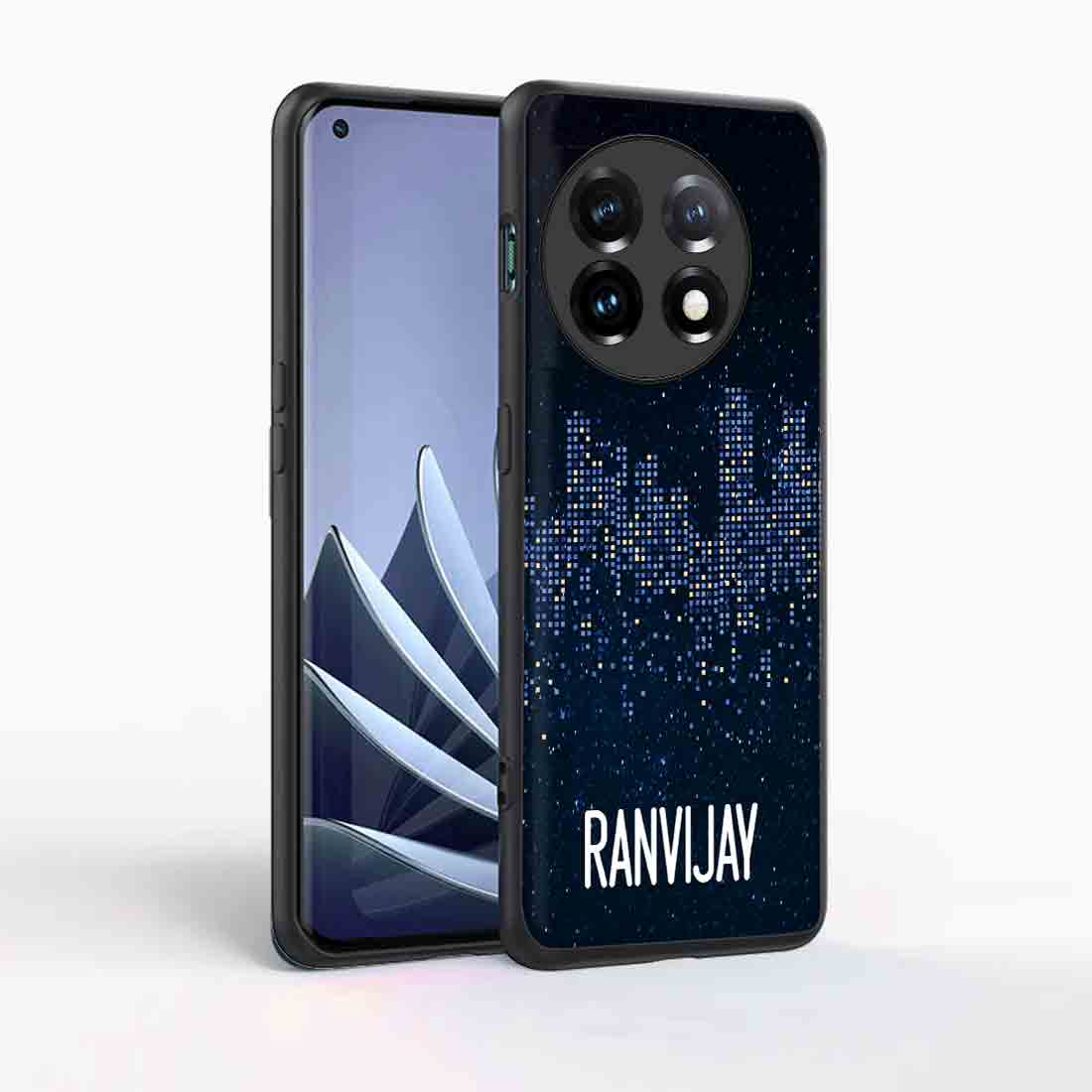 One Plus 11 Back Cover with Name Customized Design