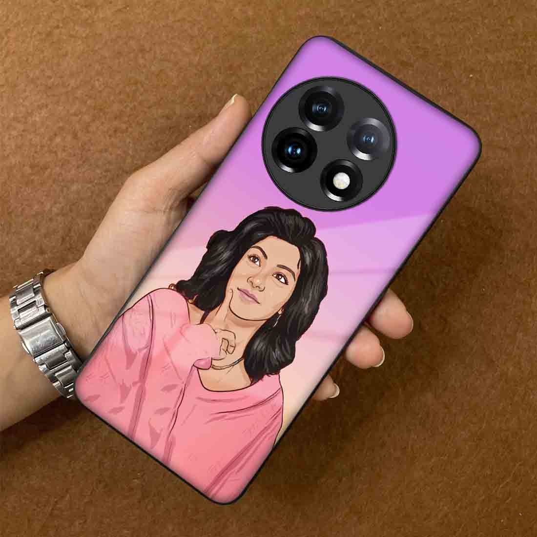 Personalized One Plus Phone Case with Image One Plus 11 Back Cover