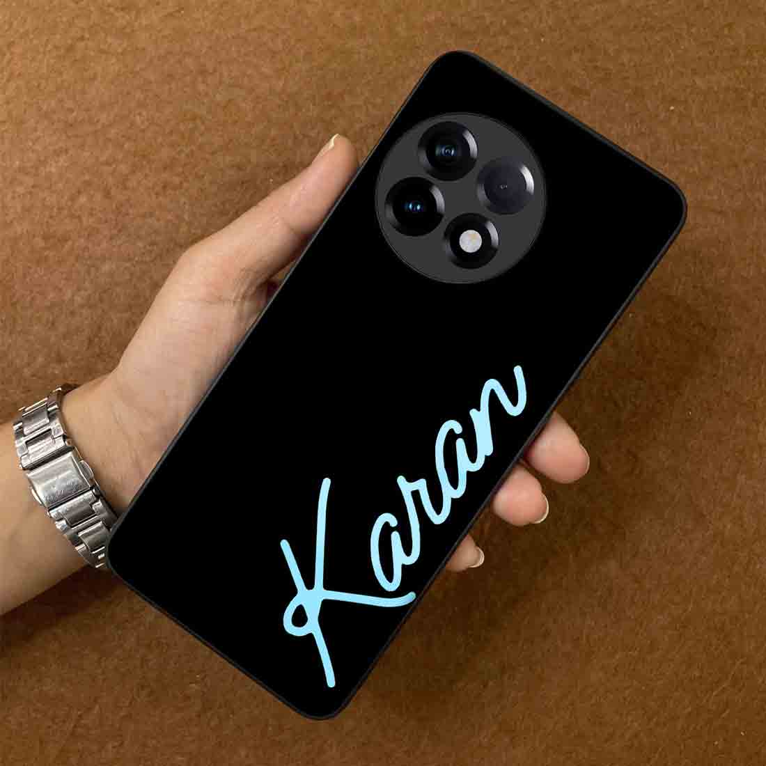 Customized One Plus 11R Phone Cover with Name