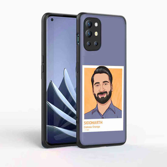 Personalized Oneplus 9R Back Cover Stylish Design Photo Mobile Case - Cartoonify From Photo