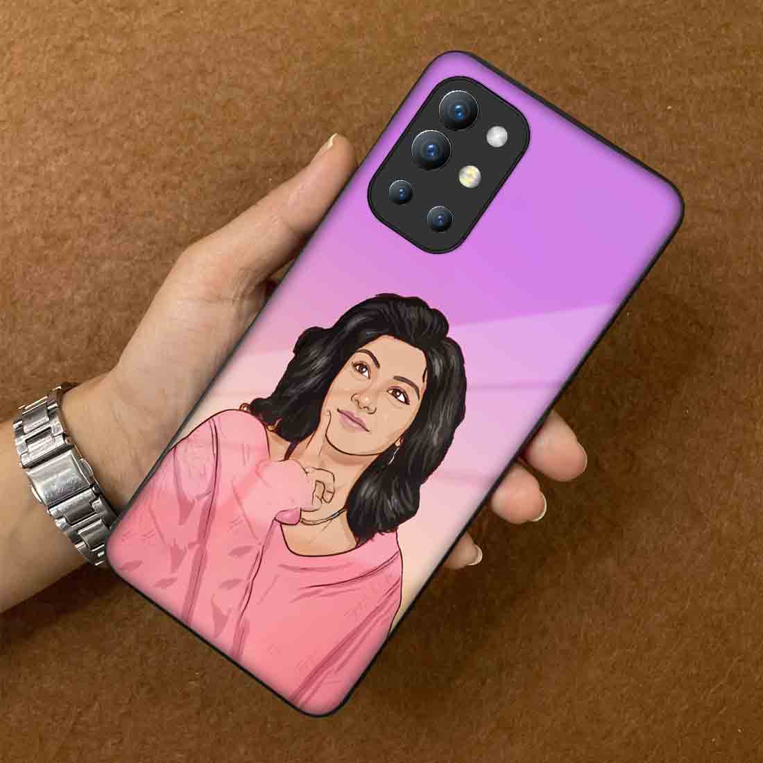 Oneplus 9R Back Cover with Photo Personalized Mobile Cases