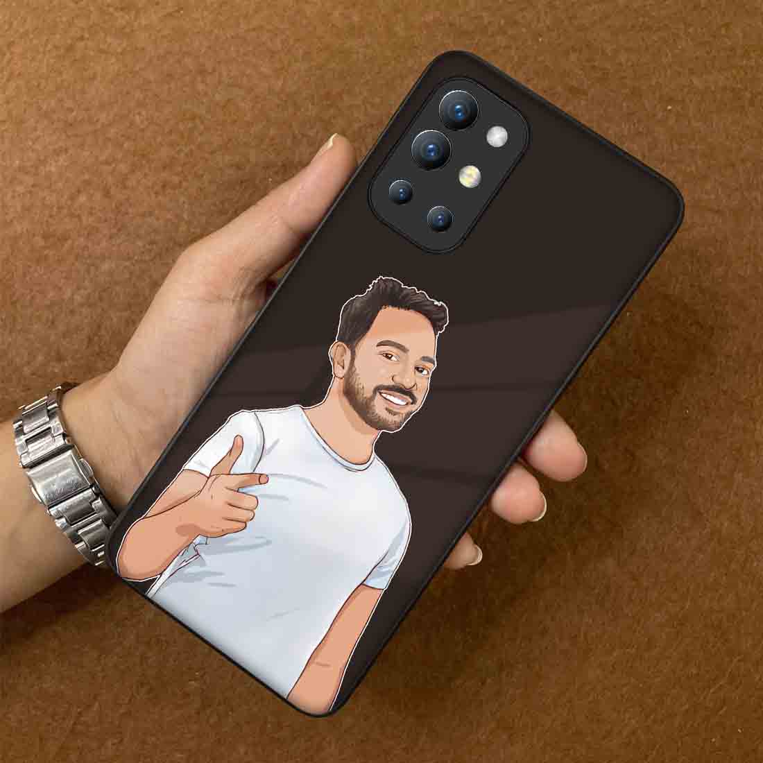 Custom Oneplus 9R Mobile Cover with Photo Design Mobile Cases