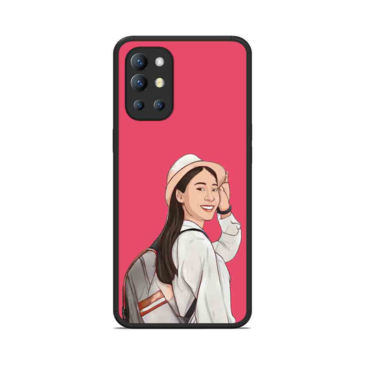 Custom Back Cover for Oneplus 9R with Photo One plus Mobile Back Cover - Cartoonify From Photo