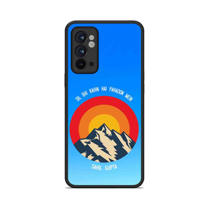 Oneplus 9RT 5G Cover with Name Custom Mobile Cases