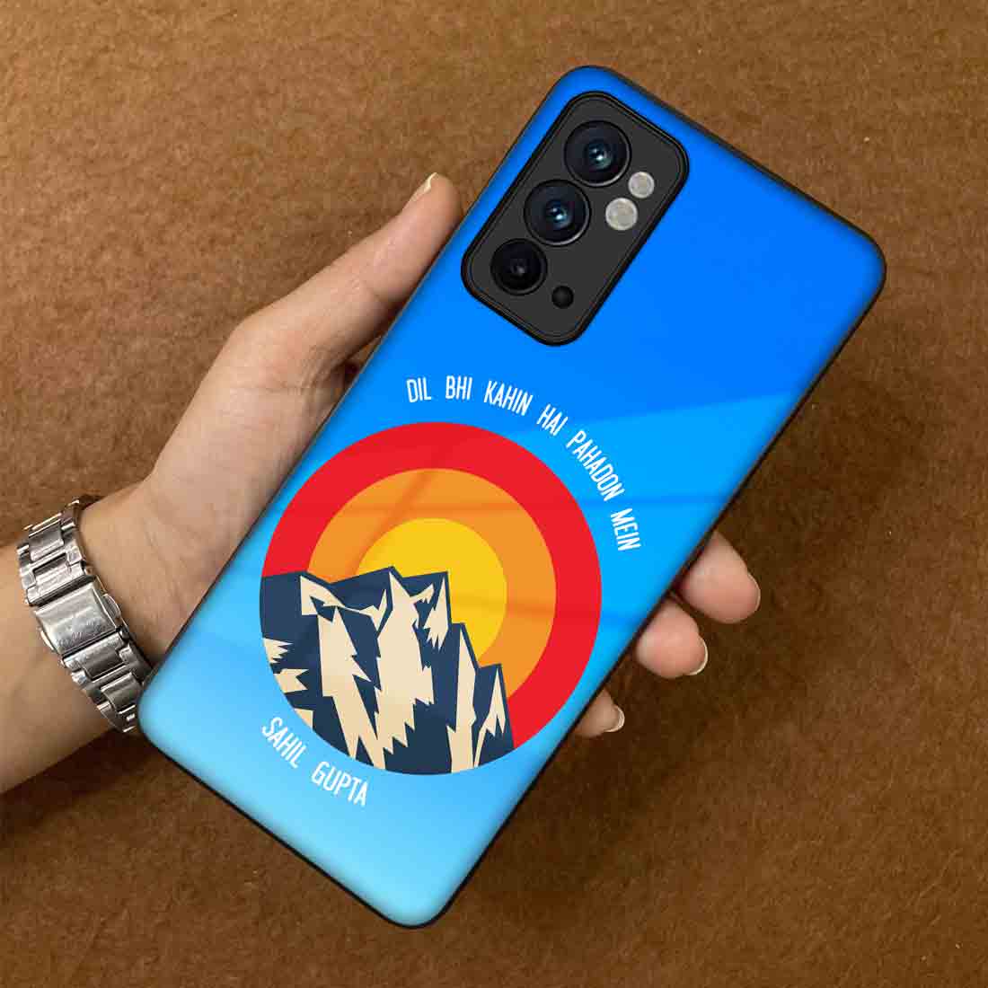 Oneplus 9RT 5G Cover with Name Custom Mobile Cases