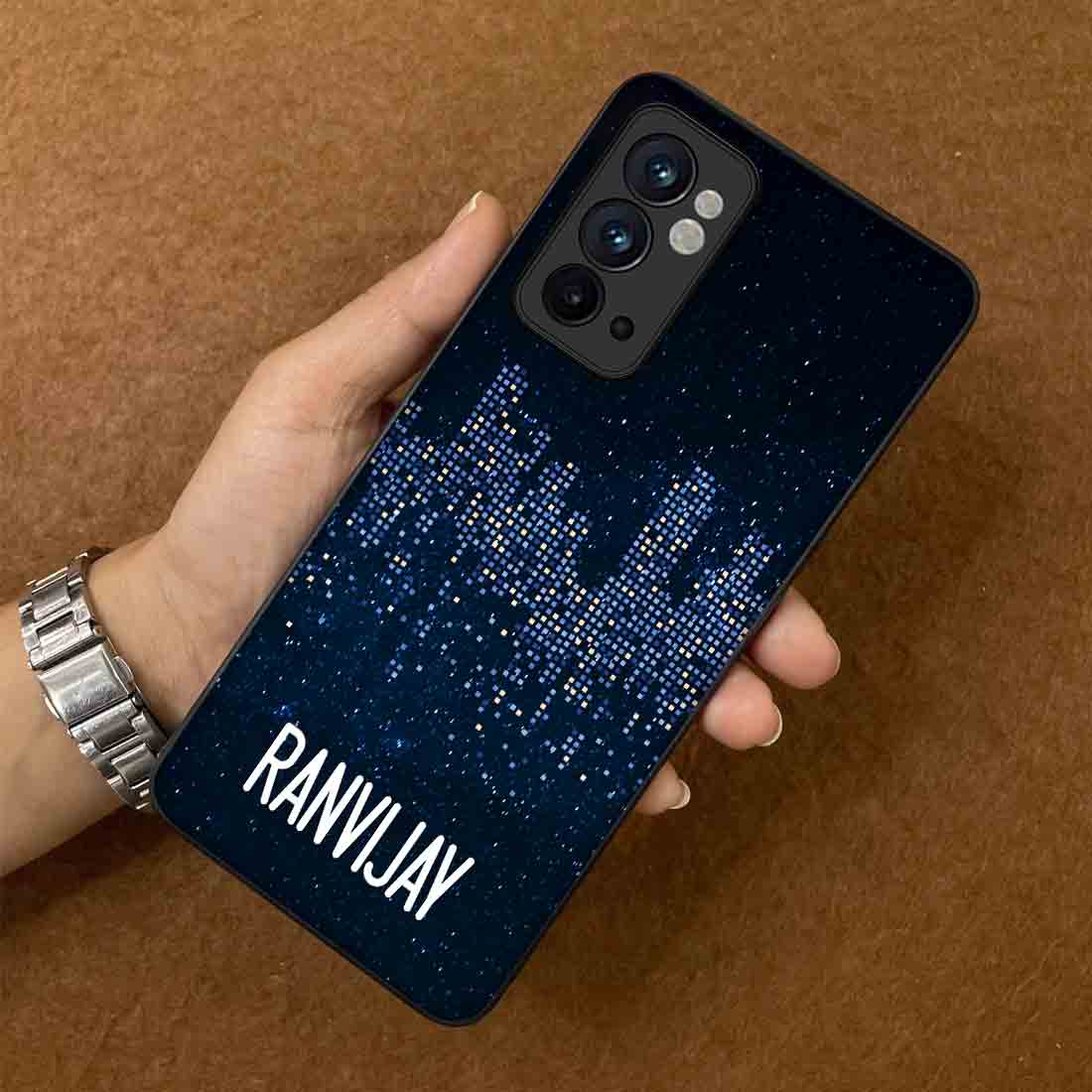Customized Oneplus 9RT Back Cover Stylish with Name Design Phone Back Cases