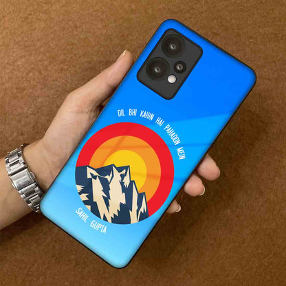 Oneplus Nord CE 2 Lite Back Cover Custom Design Mobile Cases with Name