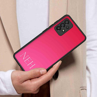 Samsung A53 Phone Case Designer Mobile Case with Calligraphy Name