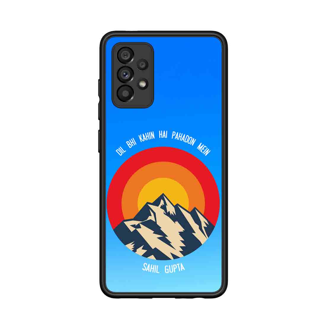 Customized Samsung A53 5G Back Cover With Name Designer Mobile Cases