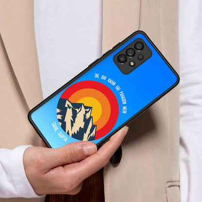 Customized Samsung A53 5G Back Cover With Name Designer Mobile Cases