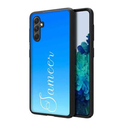 Samsung A54  Cover Personalized with Name Design Phone Case - Blue Sea