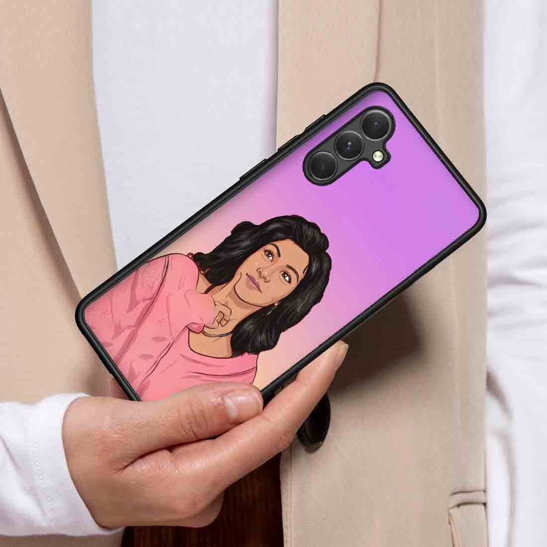 Samsung Customize Back Samsung A54 5G Case Custom Back Cover with Photo | Nutcase