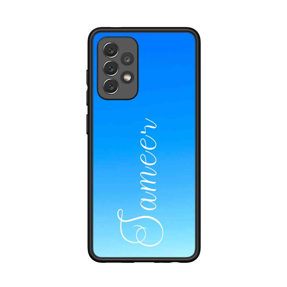 Samsung Galaxy A72 Back Cover with Name Custom Design