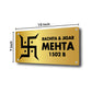 Customised Name Plate With Swastik