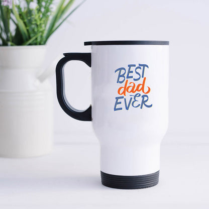 Father’s Day Mug – Best Father Gift | Double Wall Coffee Travel Mug | Spill-Proof & Durable