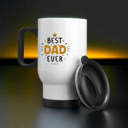 Dad Travel Mug – Keeps Coffee Hot & Cold | Leak-Proof Lid | Great Father’s Day Gift