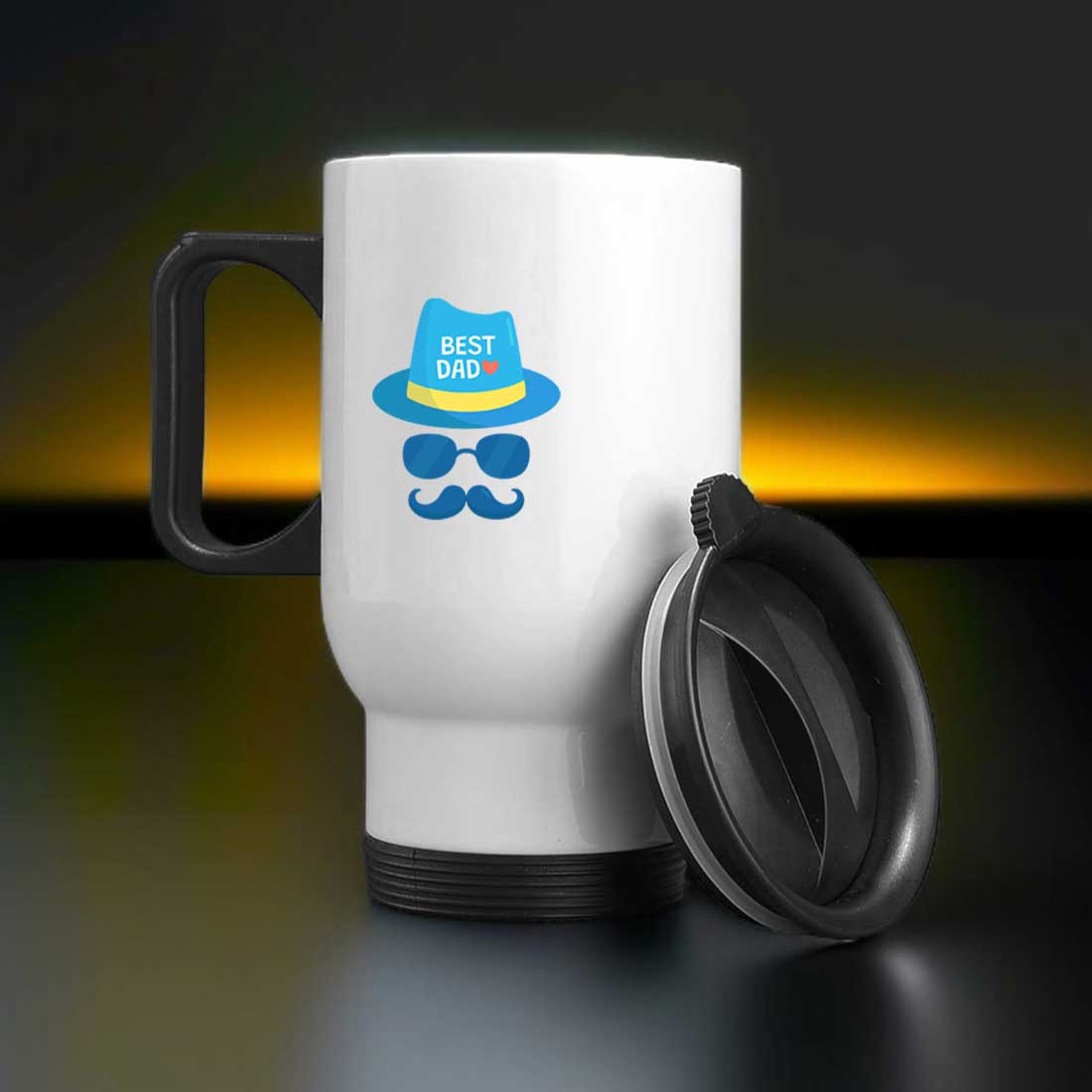 Father Coffee Mug – Insulated Travel Mug for Dad | Keeps Drinks Hot or Cold | Perfect Father’s Day Gift