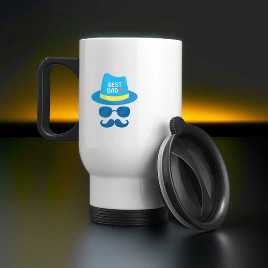 Father Coffee Mug – Insulated Travel Mug for Dad | Keeps Drinks Hot or Cold | Perfect Father’s Day Gift