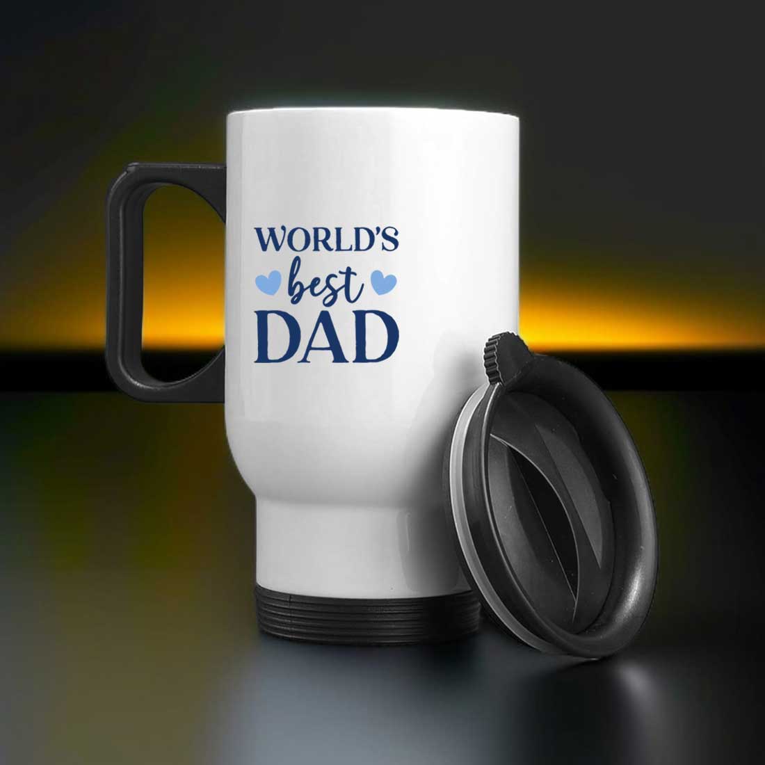 Dad Mug for Father’s Day – Insulated Travel Coffee Cup | Best Gift for Dad
