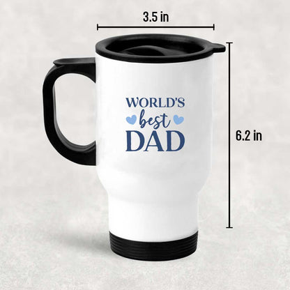 Dad Mug for Father’s Day – Insulated Travel Coffee Cup | Best Gift for Dad