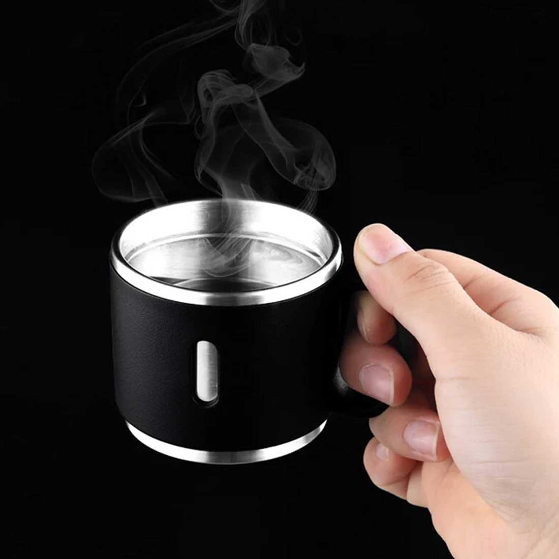 Custom Travel Mug Thermos With 2 Cups Gift Box Set - Add Name