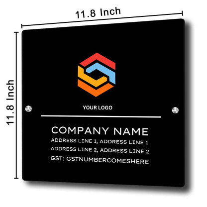 Office Name Plate Company Nameplate