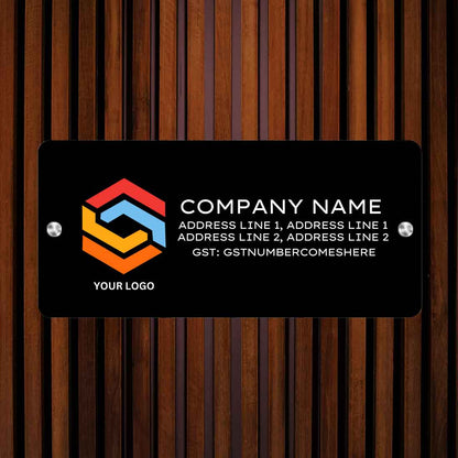 Name Board for Office Shop Store