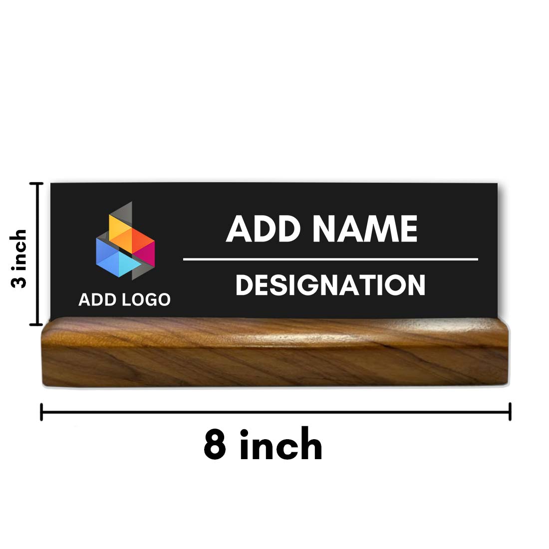 Personalized Desk Name Plate 