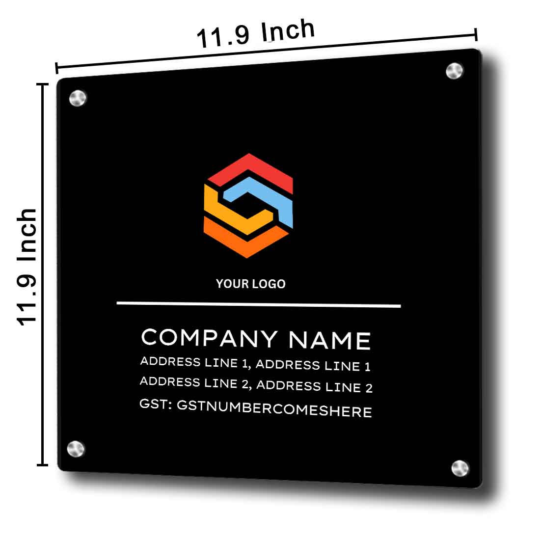 Office Name Plate Company Nameplate