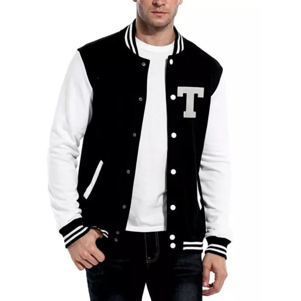 Custom Varsity Jackets For Men Letterman College Jacket With Initial 