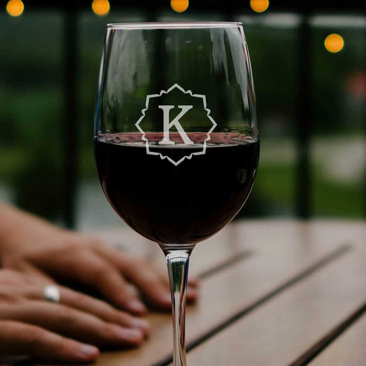 Personalized Wine Glass