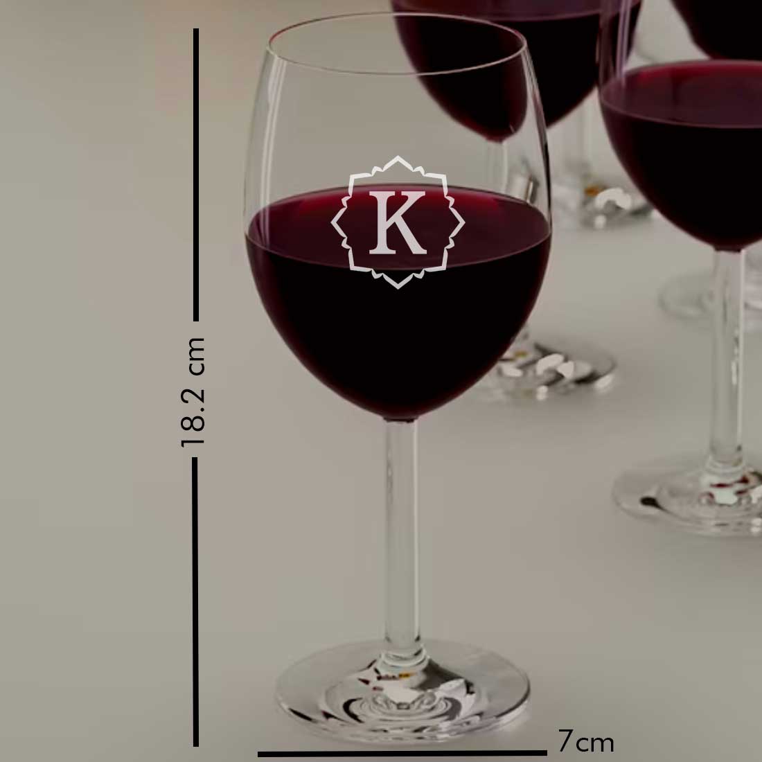 Personalized Wine Glass