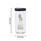 Gift Ideas for Dad Travel Coffee Tumbler Sipper Flask - Cheers Dad