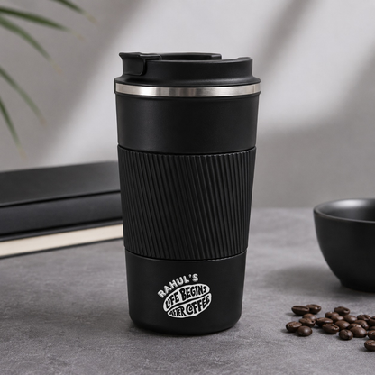 Personalized Tumblers with Names for Coffee, Tea 500ml