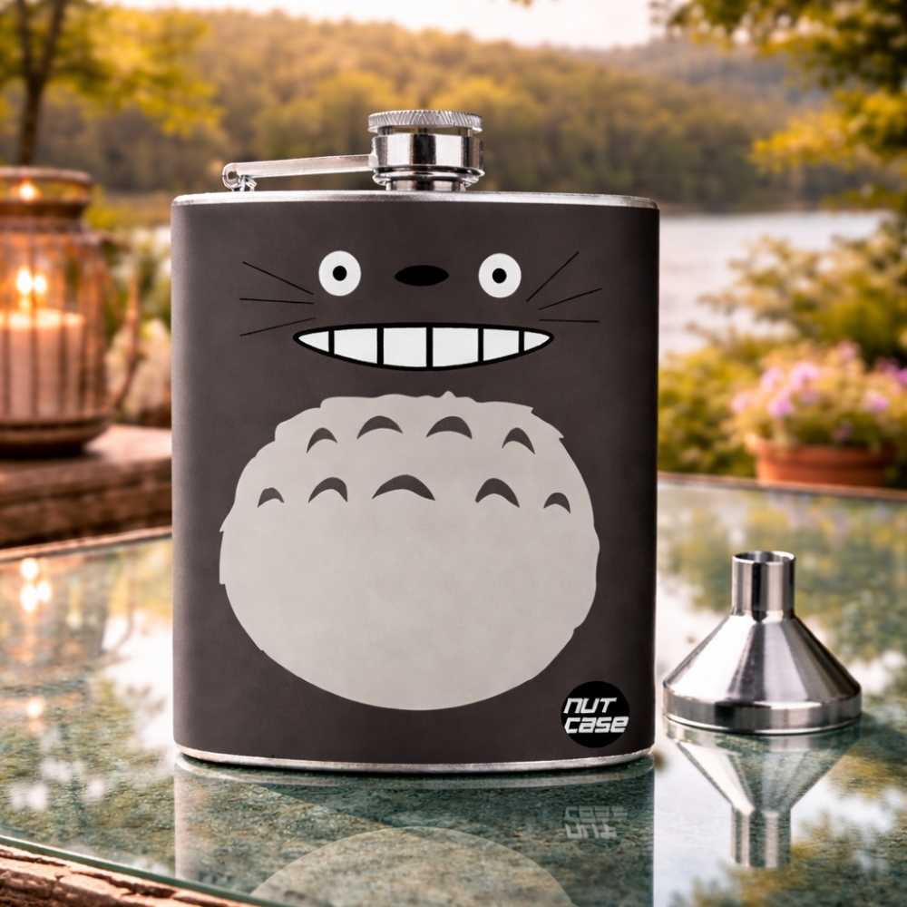 Hip Flask  -  Cute Beast