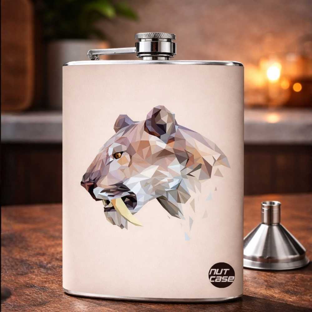 Hip Flask  -  Sabertooth